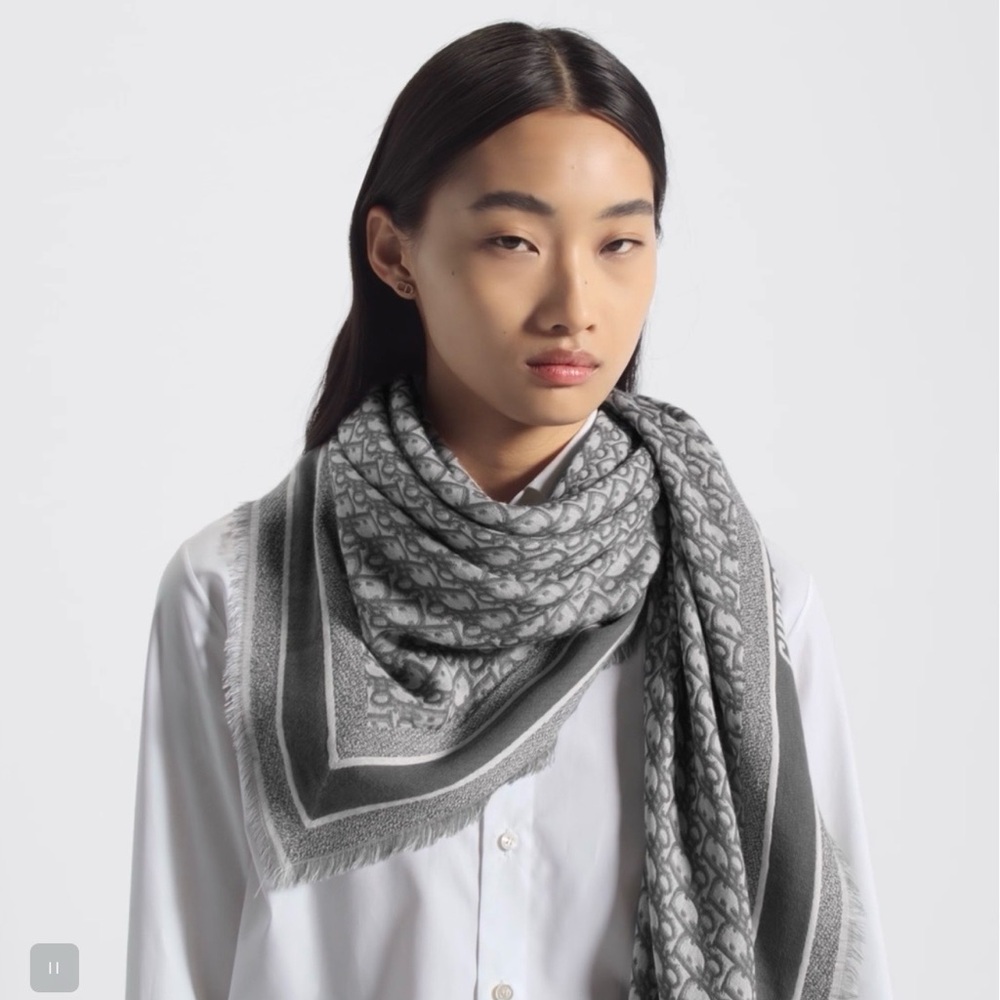 Dior Oblique Scarf Shawl